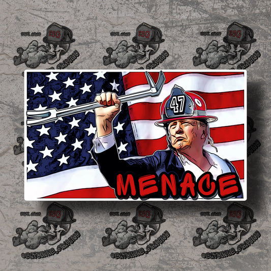 Trump menace